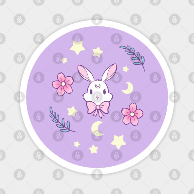 Sakura Bunny | Nikury Magnet by Nikury